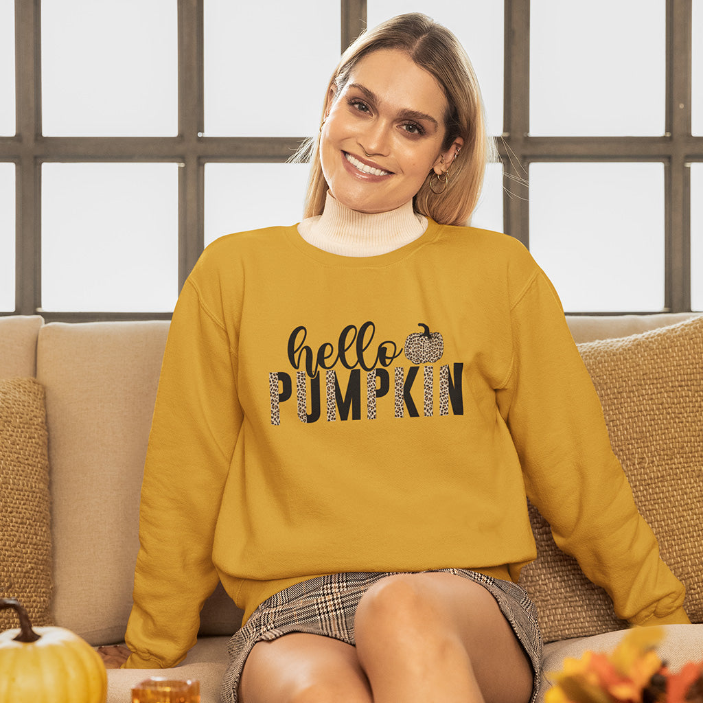 Hello Pumpkin - Crew Sweatshirt