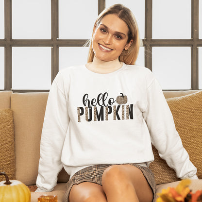 Hello Pumpkin - Crew Sweatshirt