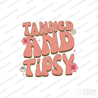 Tan and Tipsy Full Color Transfer