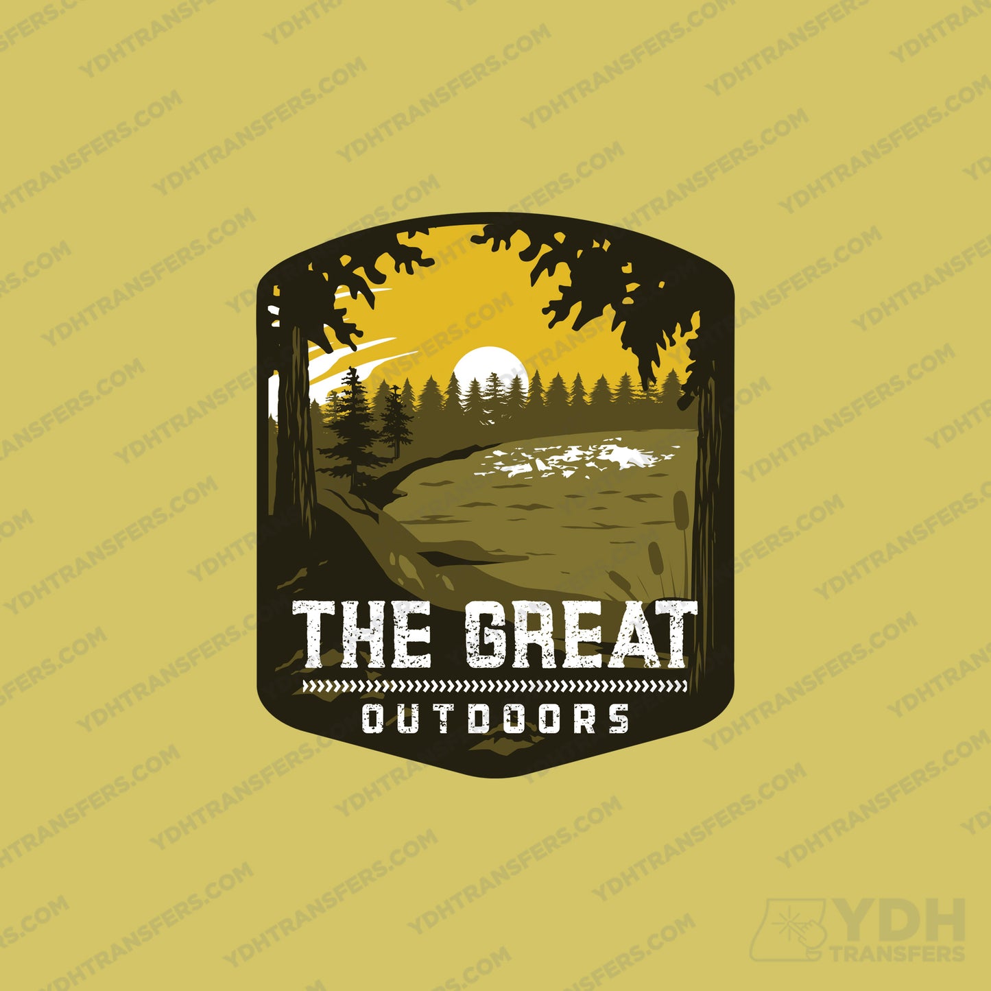 The Great Outdoors Full Color Transfer