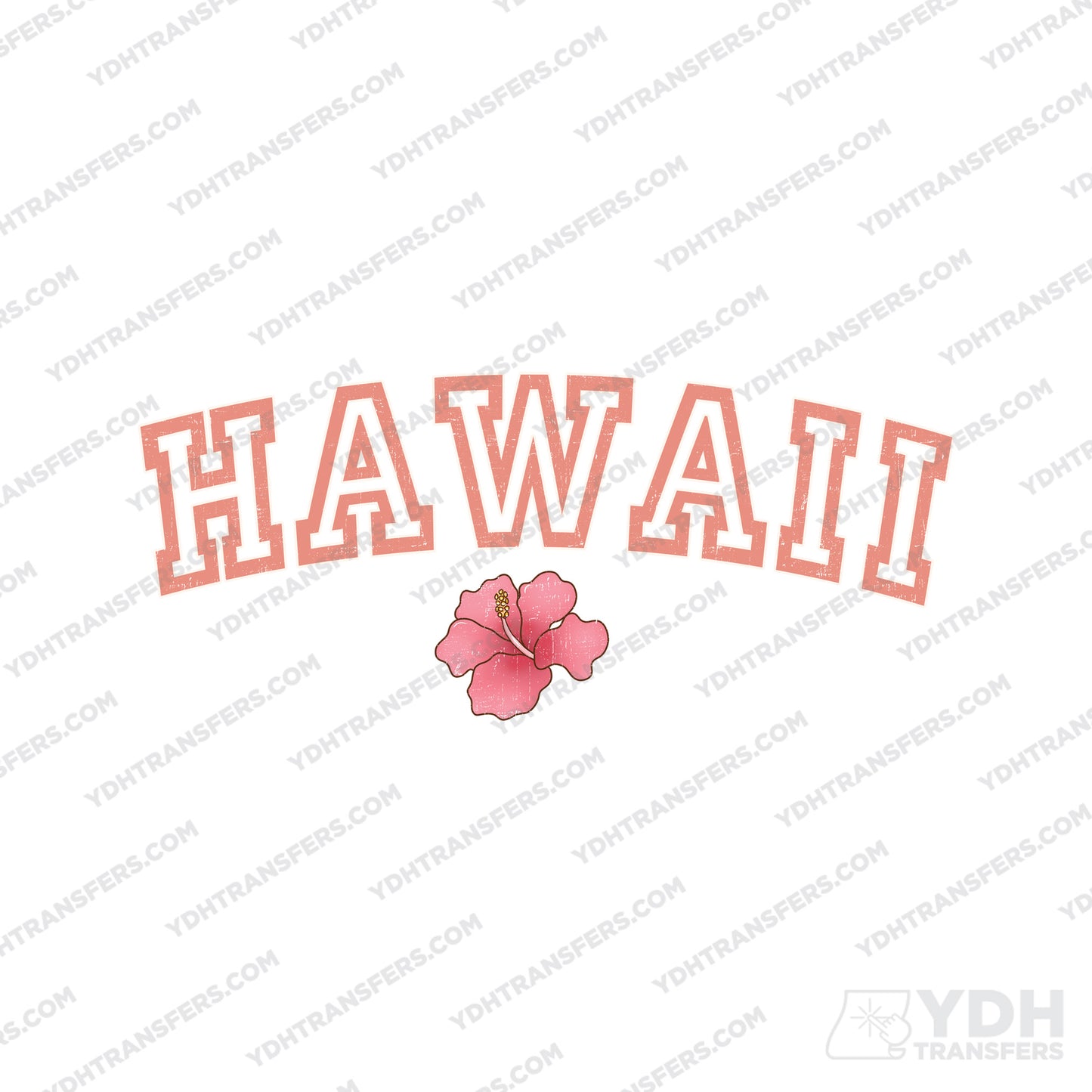 Hawaii Full Color Transfer