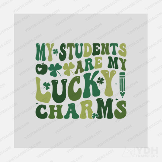 My Students are Lucky Charms Transfer
