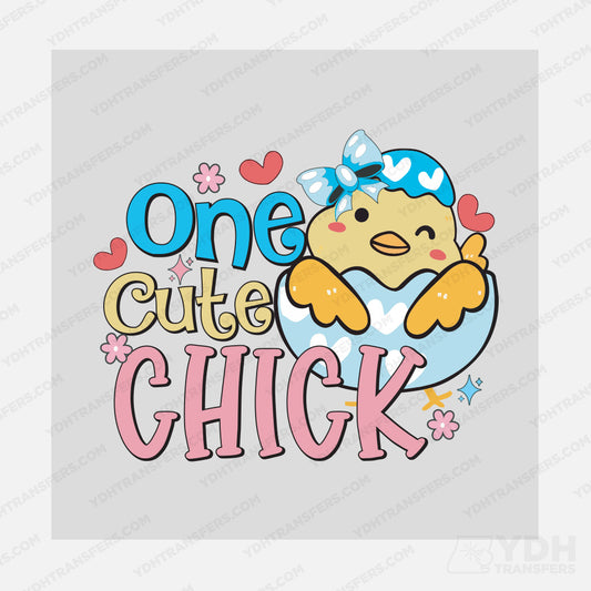 One Cute Chick Transfer