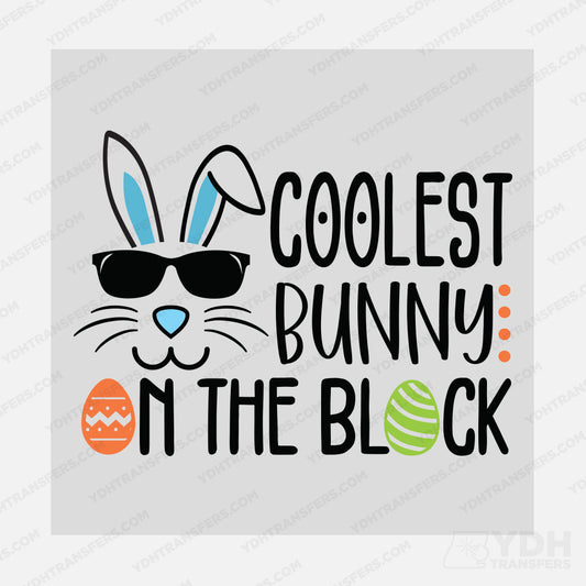 Coolest Bunny on the Block Transfer