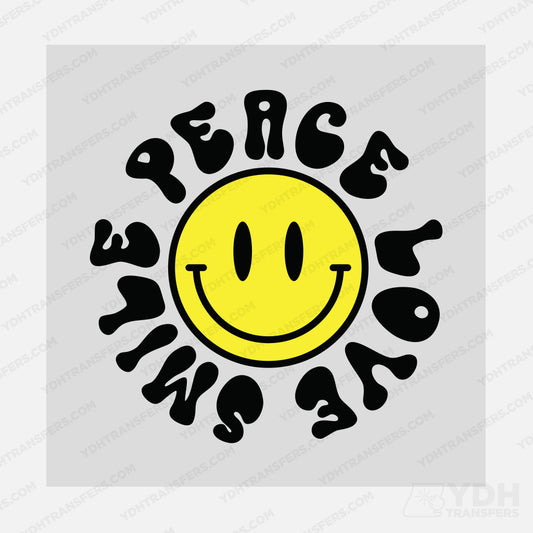 Peace Love Smile Transfer