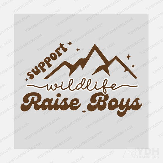 Support Wildlife Raising Boys Transfer