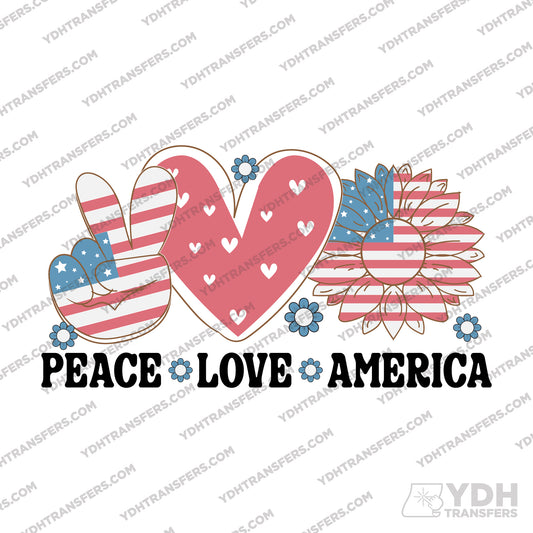 Peace Love America Transfer