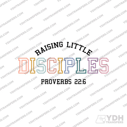 Raising Little Disciples Full Color Transfer