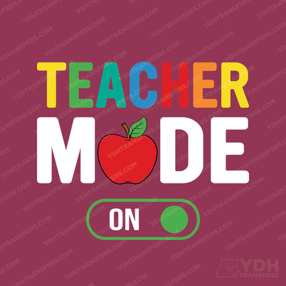 Teacher Mode ON Full Color Transfer