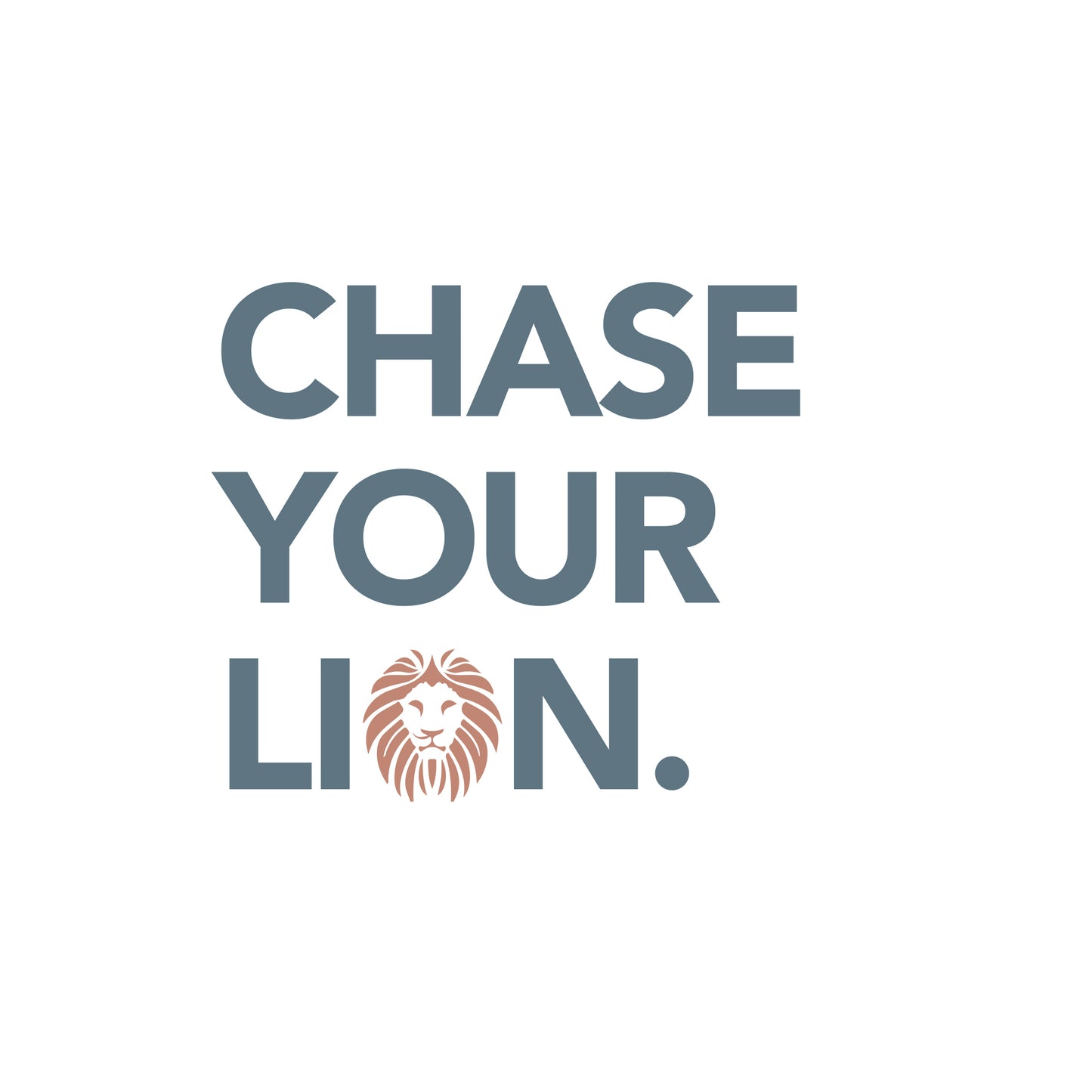 Chase your Lion Full Color Transfer