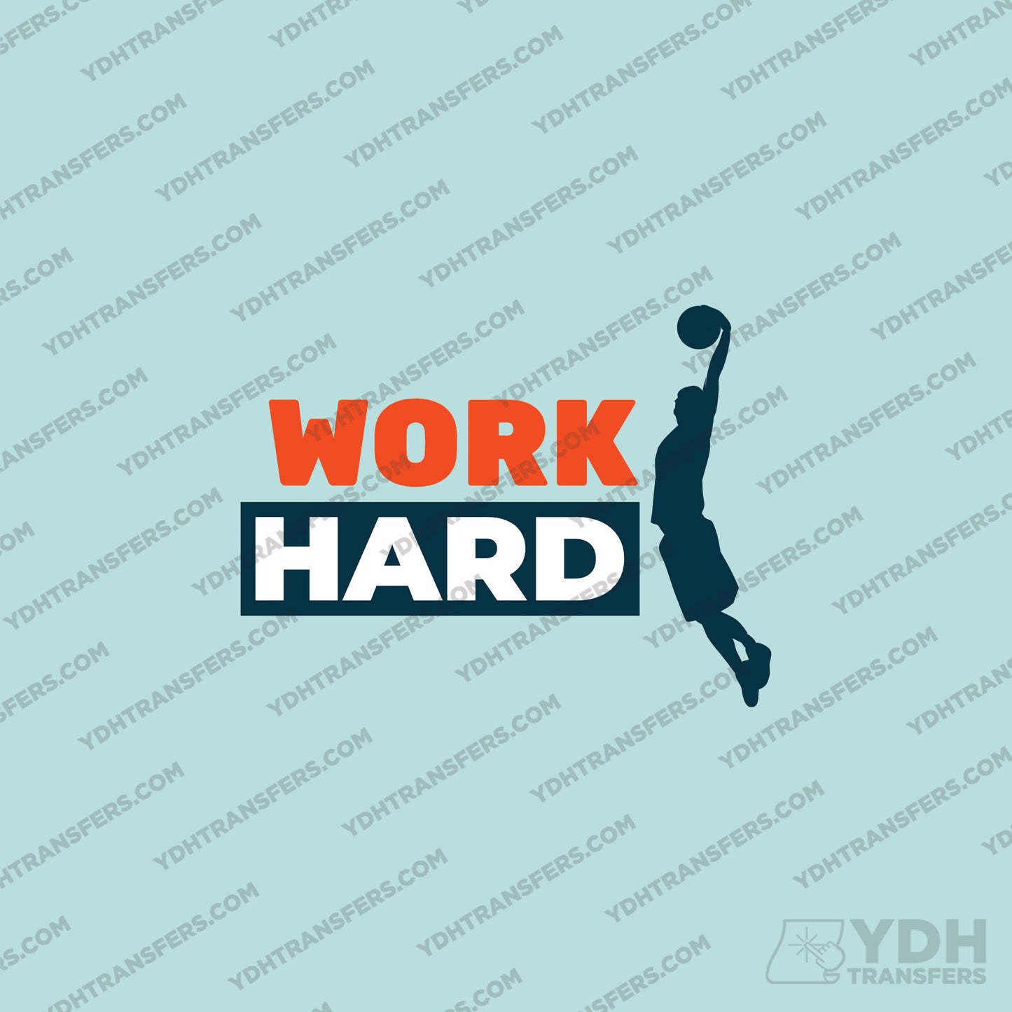 Work Hard Youth Full Color Transfer